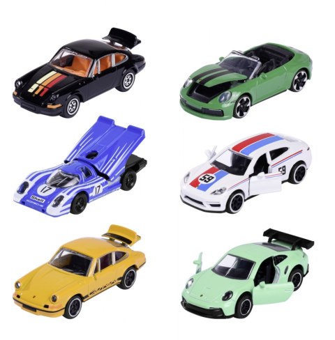 Majorette Porsche Premium Cars, 6-rodz.
