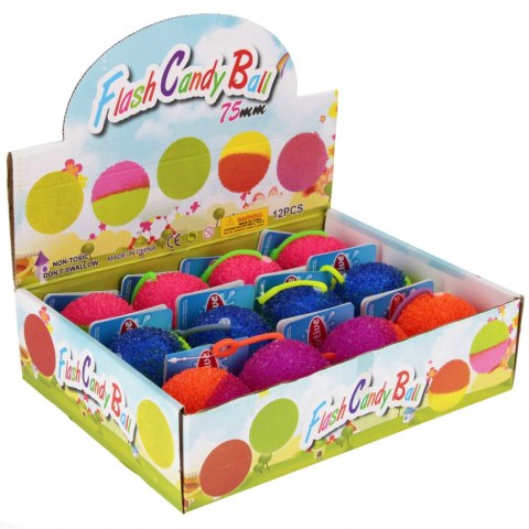 Piłka na gumce 8cm mix MEGA CREATIVE 532562
