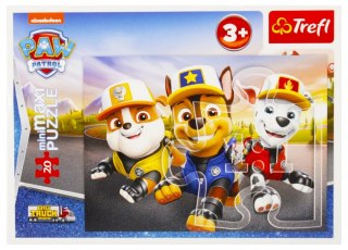 Puzzle 20el MiniMaxi Wesołe Pieski TREFL 21144 TR