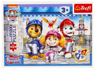 Puzzle 20el MiniMaxi Wesołe Pieski TREFL 21146 TR