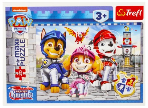 Puzzle 20el MiniMaxi Wesołe Pieski TREFL 21146 TR
