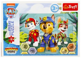 Puzzle 20el MiniMaxi Wesołe pieski TREFL 21145 TR