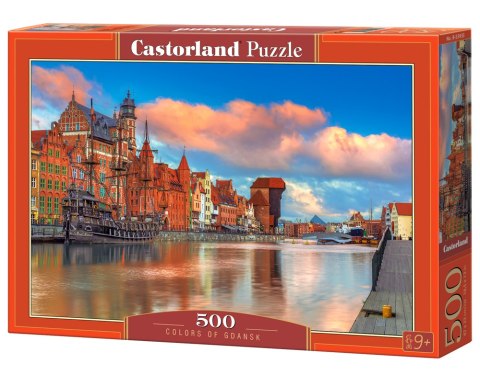 Puzzle 500 el. Colors of Gdansk CASTORLAND B-53933