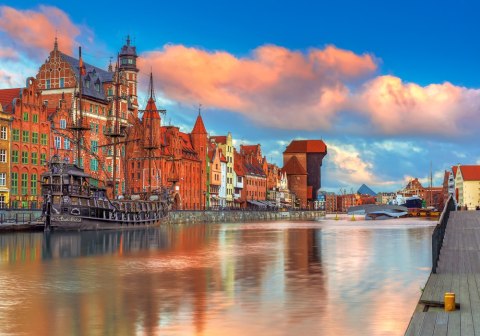 Puzzle 500 el. Colors of Gdansk CASTORLAND B-53933