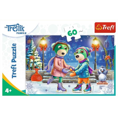 Puzzle 60 elementów Zima u Treflików TREFL 17383 TR