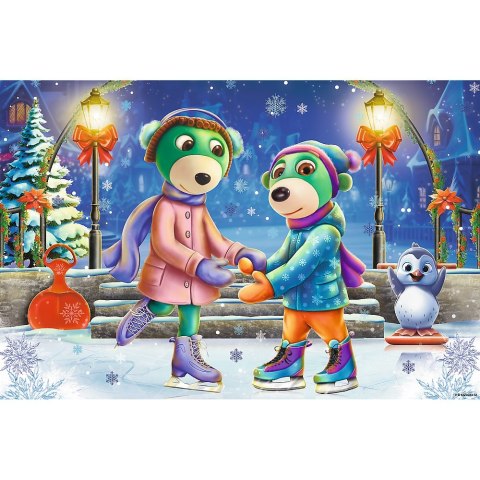Puzzle 60 elementów Zima u Treflików TREFL 17383 TR