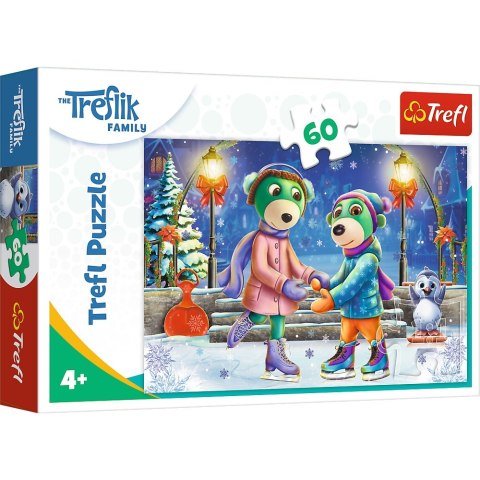 Puzzle 60 elementów Zima u Treflików TREFL 17383 TR