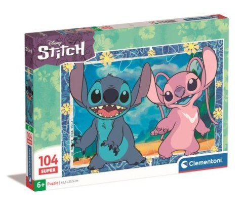 Puzzle Clementoni 104 elementy Stitch 27573