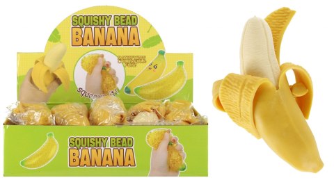 Zabawka wyciskana Banan 14cm mix MEGA CREATIVE 532548