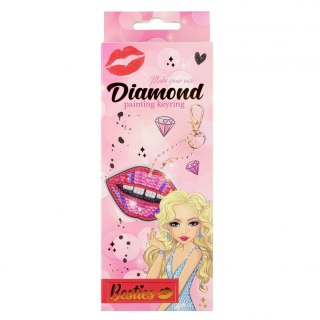 Zestaw kreatywny Stwórz diamentowy brelok Usta 098883 ROZ