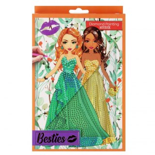 Zestaw kreatywny notatnik Diamentowe malowanie 097046 ROZ