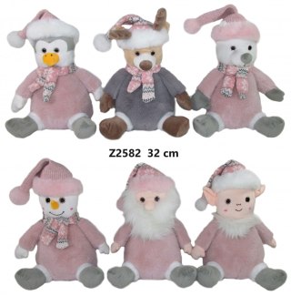 Zwierzęta świąteczne 32cm SUN-DAY Z2582