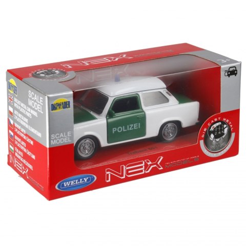 Auto Policja POLIZEI met 15x7x7 trabant DROMADER 13000884