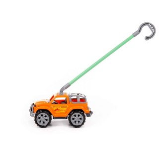 Auto do pchania 65 cm Legionista z rączką pomarańczowe Wader Polesie POLESIE 69336 WADP