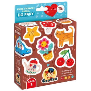 CZUCZU MOJE PIERWSZE PUZZLE DO PARY 15 MIES.
