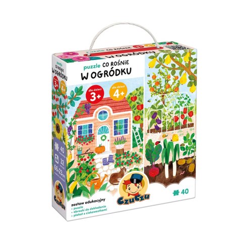 CZUCZU PUZZLE CO ROSNIE W OGRODKU 40EL
