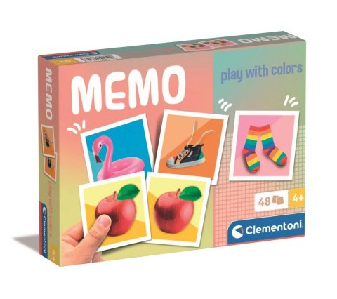 Clementoni Gra Memo Farm Play Witch Colors 18317