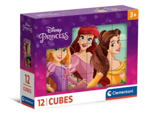 Clementoni Klocki obrotowe 12el Princes 41197