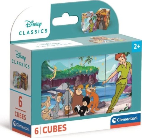 Clementoni Klocki obrotowe 6el Disney 40657