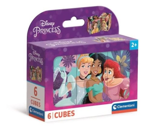 Clementoni Klocki obrotowe 6el Princess 40660