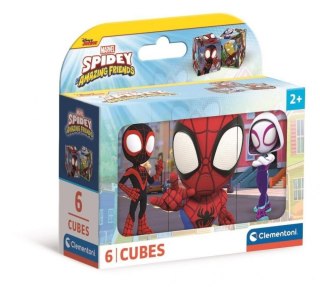 Clementoni Klocki obrotowe 6el Spidey 40661