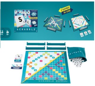 GRA MATTEL SCRABBLE ORIGINAL NOWA WERSJA HXM53 6