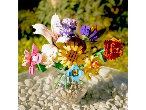 Klocki konstrukcyjne Kwiaty mix Nice ALBA MOLI N-0029 065