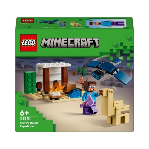 Klocki konstrukcyjne LEGO 21251 MINECRAFT Wyprawa pustynna LEGO 21251