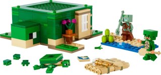 Klocki konstrukcyjne LEGO 21254 MINECRAFT Domek żółwi LEGO 21254
