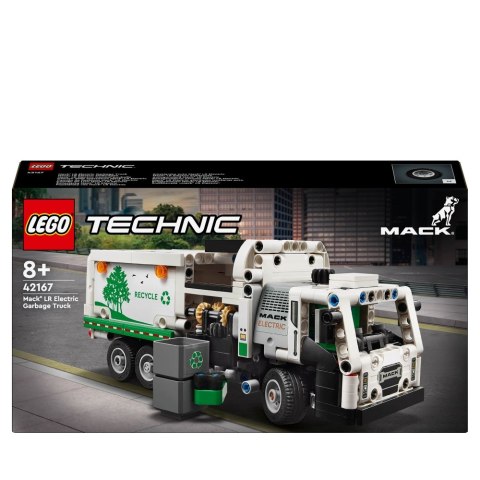 Klocki konstrukcyjne LEGO 42167 TECHNIC Śmieciarka LEGO 42167