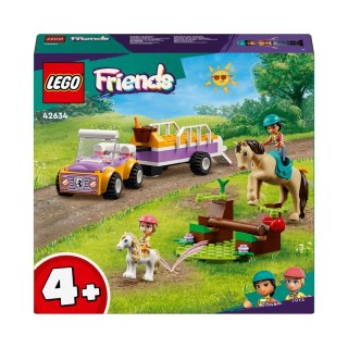 Klocki konstrukcyjne LEGO 42634 FRIENDS Przyczepa konia LEGO 42634