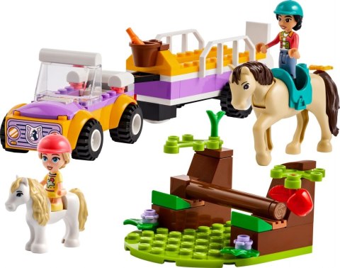 Klocki konstrukcyjne LEGO 42634 FRIENDS Przyczepa konia LEGO 42634