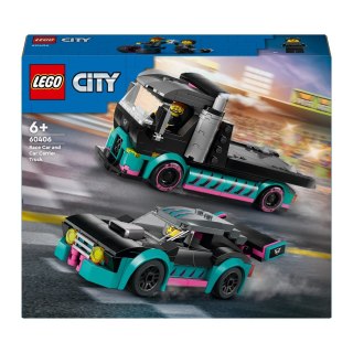 Klocki konstrukcyjne LEGO 60406 CITY Samochód i laweta LEGO 60406