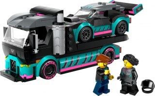 Klocki konstrukcyjne LEGO 60406 CITY Samochód i laweta LEGO 60406