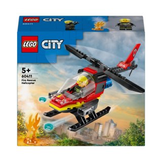 Klocki konstrukcyjne LEGO 60411 CITY Helikopter strażacki LEGO 60411