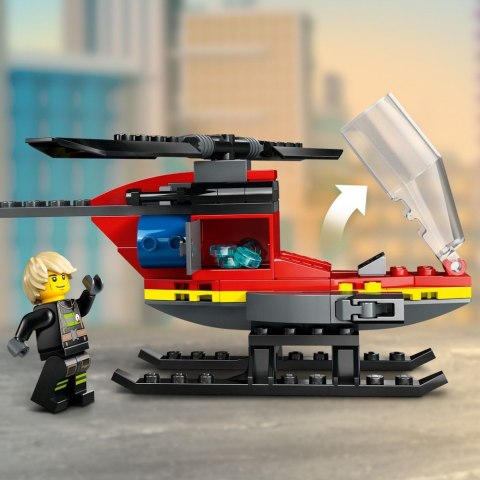 Klocki konstrukcyjne LEGO 60411 CITY Helikopter strażacki LEGO 60411