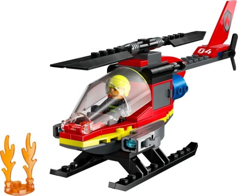 Klocki konstrukcyjne LEGO 60411 CITY Helikopter strażacki LEGO 60411