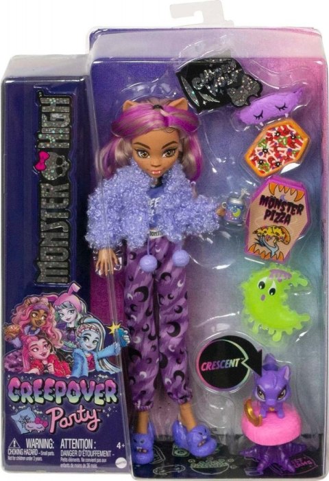 MH PIZAMA PARTY CLAWDEEN WOLF HKY67 WB4