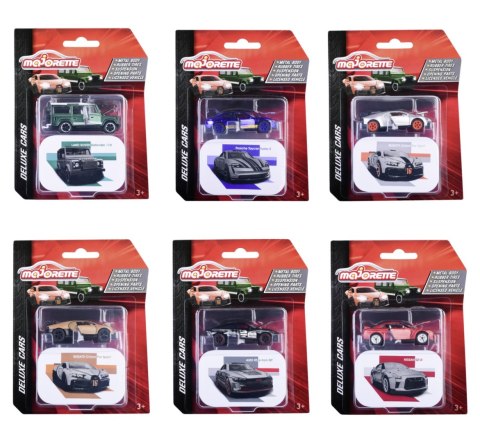 Majorette Pojazdy Deluxe, 6 rodz.
