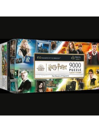 PUZZLE 9000EL TREFL THE HOUSES OF HOGWARTS PUD2