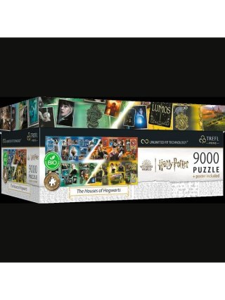 PUZZLE 9000EL TREFL THE HOUSES OF HOGWARTS PUD2