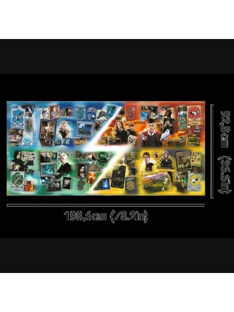 PUZZLE 9000EL TREFL THE HOUSES OF HOGWARTS PUD2