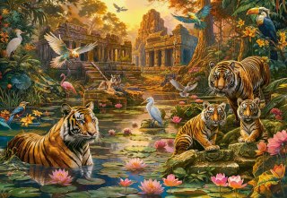 Puzzle 1000 el. Tigers Paradise CASTORLAND C-105199