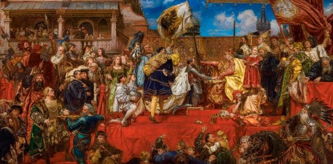 Puzzle 4000 el. The Prussian Homage, Jan Matejko CASTORLAND C-400386-2