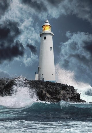 Puzzle Clementoni 1000 elementów Lightouse In The Storm 39828