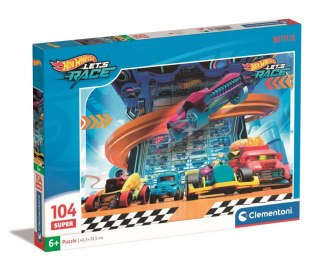 Puzzle Clementoni 104 elementy Hot Wheels 2 25777