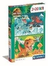 Puzzle Clementoni 2x20 elementów Jurassic Word 24810