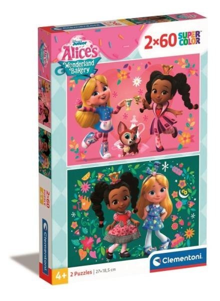 Puzzle Clementoni 2x60el Alice 24814
