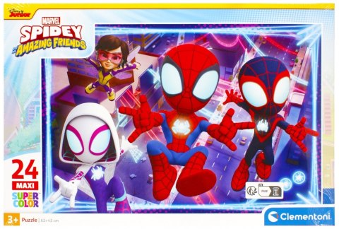 Puzzle Clementoni 24 elementy Maxi Spidey 28527