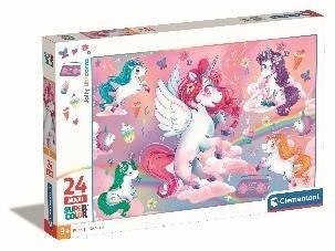 Puzzle Clementoni 24 elementy Mixi Unicorns 28525
